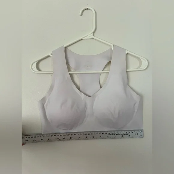 Knix White Racerback Bra Medium - Picture 3 of 5